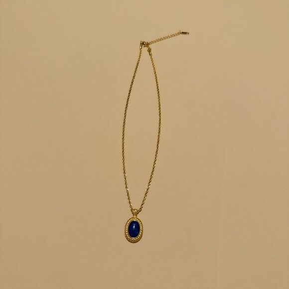 Vintage stone necklace #1272 - Picture 3 of 5